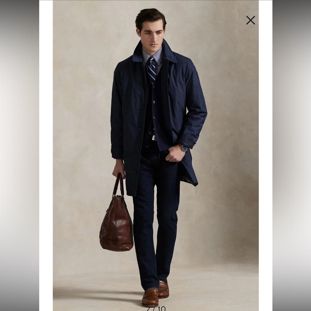 Lauren Ralph Lauren Men's Leighton All Weather Packable Coat 44Short